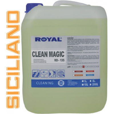 Płyn do mycia i dezynfekcji Royal Clean Magic SICILIANO 10 L